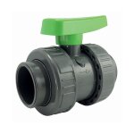 Vanne  boisseau pvc pression  coller ff codital - srie 5431 - 63