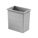 Bac 24l pour poubelles encastrables hailo Bac 24l pour poubelles encastrables hailo