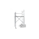 Echafaudage pour escalier int�rieur et ext�rieur 0, 9m / 2, 9m en aluminium hailo hobby 3