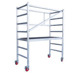 �chafaudage professionnel expert pro taille s 0, 9m / 2, 9m en aluminium hailo