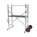 Echafaudage roulant de jardin tout terrain 0, 9m / 2, 9m en aluminium hailo hobbystep h3 jardin Echafaudage roulant de jardin tout terrain 0, 9m / 2, 9m en aluminium hailo hobbystep h3 jardin