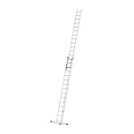 Echelle coulissante  corde 2 plans 2x15 chelons 7, 6m / 8, 4m en aluminium hailo profistep duo