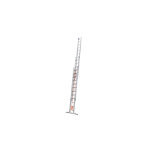 Echelle coulissante � corde professionnelle 3 plans 3x12 �chelons 8m / 8, 4m en alu hailo trio