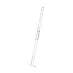 Echelle coulissante  main 2 plans 2x18 chelons 8, 8m / 9, 5m en aluminium hailo profistep duo