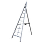 Echelle fruiti�re 2, 9m / 3, 3m en aluminium de verger 8 �chelons