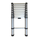 Echelle tlescopique pliable 10 chelons 2, 9m / 3, 75m en aluminium selekta