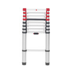 Echelle t�lescopique pliable 9 �chelons 2, 6m / 3, 4m en aluminium hailo flexline
