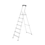 Escabeau domestique pliable en aluminium 7 marches ultra lger hailo l40