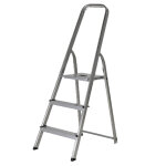 Escabeau domestique pliant 3 marches selekta frontalu