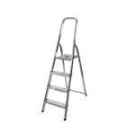 Escabeau domestique pliant 4 marches selekta frontalu
