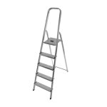 Escabeau domestique pliant 5 marches selekta frontalu