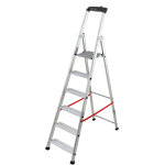 Escabeau professionnel pliable en aluminium 6 marches larges hailo alu pro Escabeau professionnel pliable en aluminium 6 marches larges hailo alu pro
