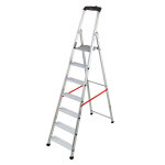 Escabeau professionnel pliable en aluminium 7 marches larges hailo alu pro Escabeau professionnel pliable en aluminium 7 marches larges hailo alu pro