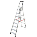 Escabeau professionnel pliable en aluminium 8 marches larges hailo alu pro Escabeau professionnel pliable en aluminium 8 marches larges hailo alu pro