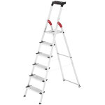 Escabeau sécurisé pliable en aluminium 6 marches extra larges hailo profistep xxl Escabeau sécurisé pliable en aluminium 6 marches extra larges hailo profistep xxl