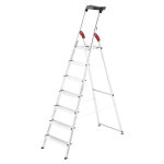 Escabeau scuris pliable en aluminium 7 marches ultra lger hailo l60