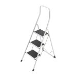 Marche pied 3 marches design pliable en acier hailo safety Marche pied 3 marches design pliable en acier hailo safety