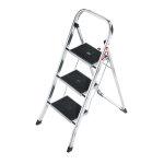 Marche pied 3 marches pliable antid�rapant en aluminium hailo k30