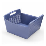 Panier � linge bleu 41l hailo