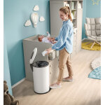 Poubelle de cuisine design  pdale 25l hailo fresh l