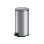 Poubelle de cuisine design  pdale 25l hailo pure l coloris - argent