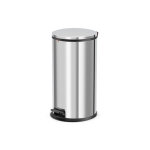 Poubelle de cuisine design  pdale 25l hailo pure l coloris - inox