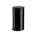 Poubelle de cuisine design  pdale 40l hailo pure xl coloris - noir