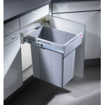 Poubelle de cuisine encastrable 40l hailo easy cargo