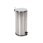 Poubelle de cuisine � p�dale 30l selekta coloris - inox