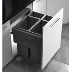 Poubelle de cuisine tri 4 bacs encastrable 90l (35 + 35 + 10 + 10) hailo as euro cargo 600 nt480