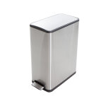 Poubelle de cuisine tri slectif 2 bacs  pdale 40l (20 + 20) hailo profil