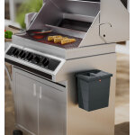 Poubelle mobile aimante 7 litres hailo flexbox s