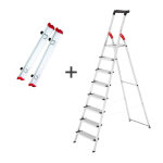 Rails jardin + escabeau 8 marches extra larges profistep xxl Rails jardin + escabeau 8 marches extra larges profistep xxl