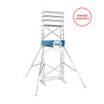 Réhausse échafaudage roulant pour escalier 3, 9m / 5, 9m en aluminium hailo hobbystep h6 Réhausse échafaudage roulant pour escalier 3, 9m / 5, 9m en aluminium hailo hobbystep h6