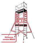 R�hausse module 3 de l'�chafaudage professionnel en aluminium hailo expert pro