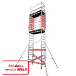 R�hausse module 4 de l'�chafaudage professionnel en aluminium hailo expert pro