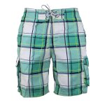 Bermuda de bain eclif1016 vert