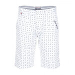 Bermuda ceprint blanc