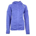 Blouson polaire  capuche gatora violet