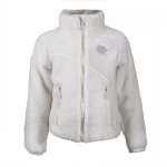 Blouson polaire fariane blanc