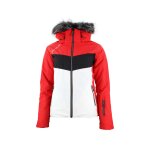 Blouson polaire femme afidol rouge