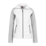 Blouson polaire femme alpes blanc