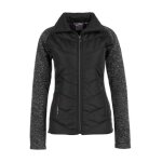Blouson polaire femme alpes noir