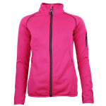 Blouson polaire femme amaro fuchsia
