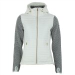 Blouson polaire femme andomo blanc
