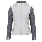 Blouson polaire femme andomo blanc / marine