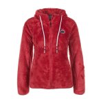 Blouson polaire fille falanzo rouge