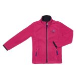 Blouson polaire fille falicea fushia
