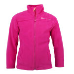 Blouson polaire fille gacesare fuchsia