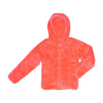 Blouson polaire fille galane corail